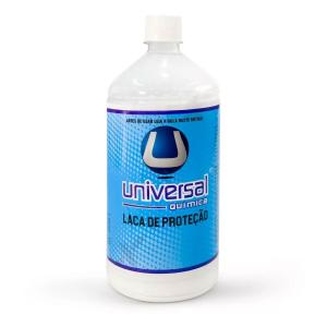 Laca brilho 1L para proteção de mídias Universal Química Laca 1 litro   Brilho 